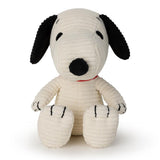 SNOOPY - SNOOPY SITTING CORDUROY IN DISPLAY BOX | CREAM (12CM)