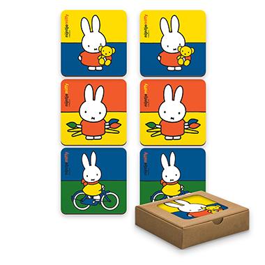 MTD Miffy Coaster Box Colours