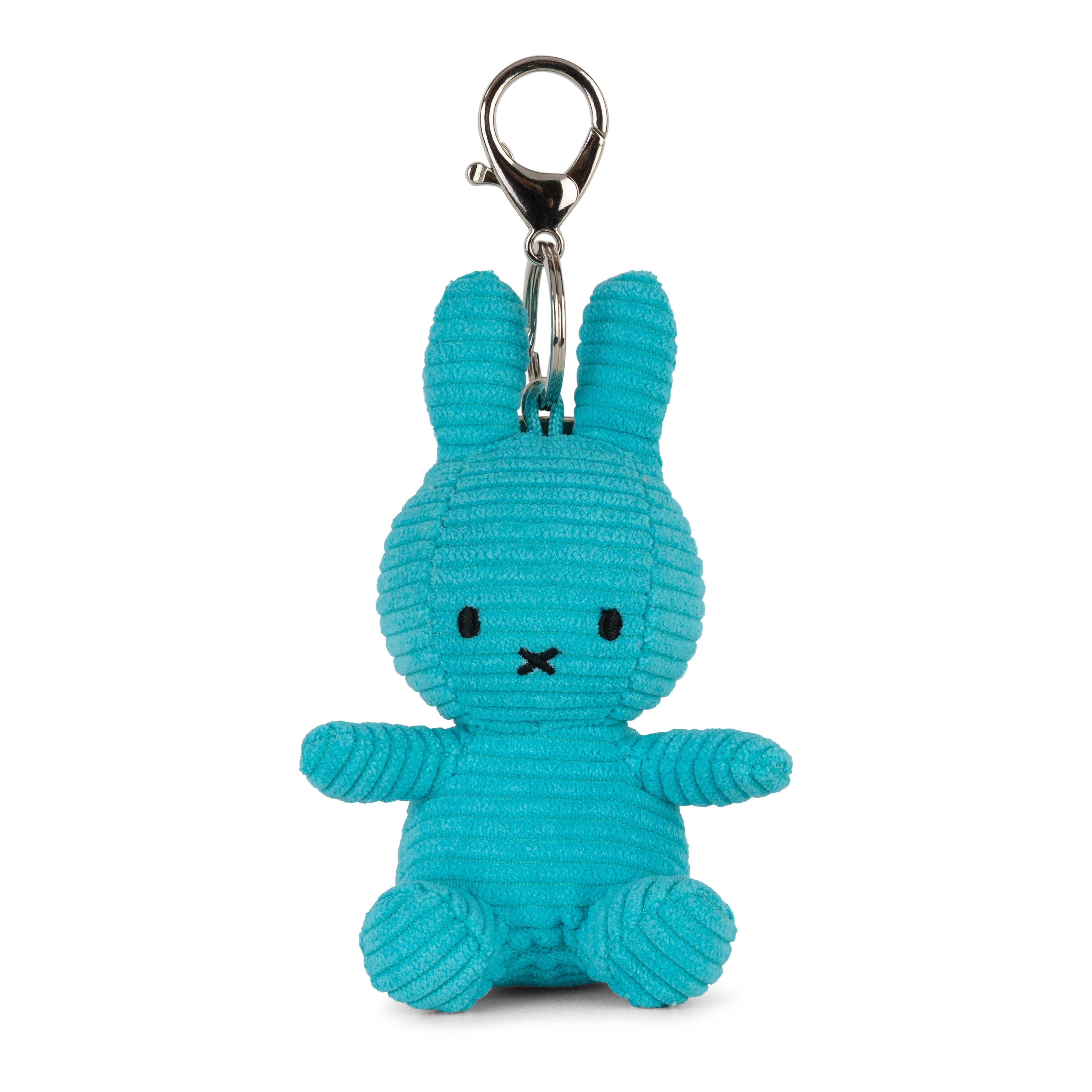Miffy Keychain ECO Corduroy Teal