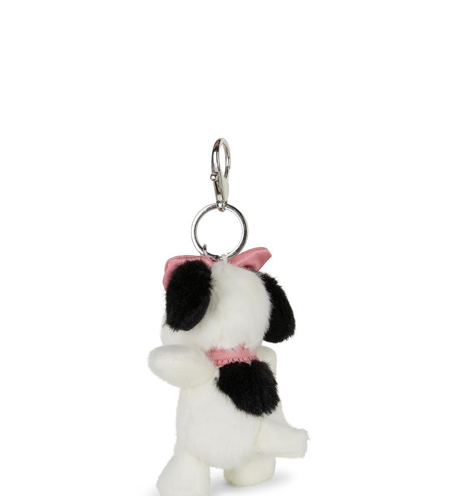 SNOOPY - LUCKY BELLE FUZZY KEYCHAIN | CREAM (10CM)