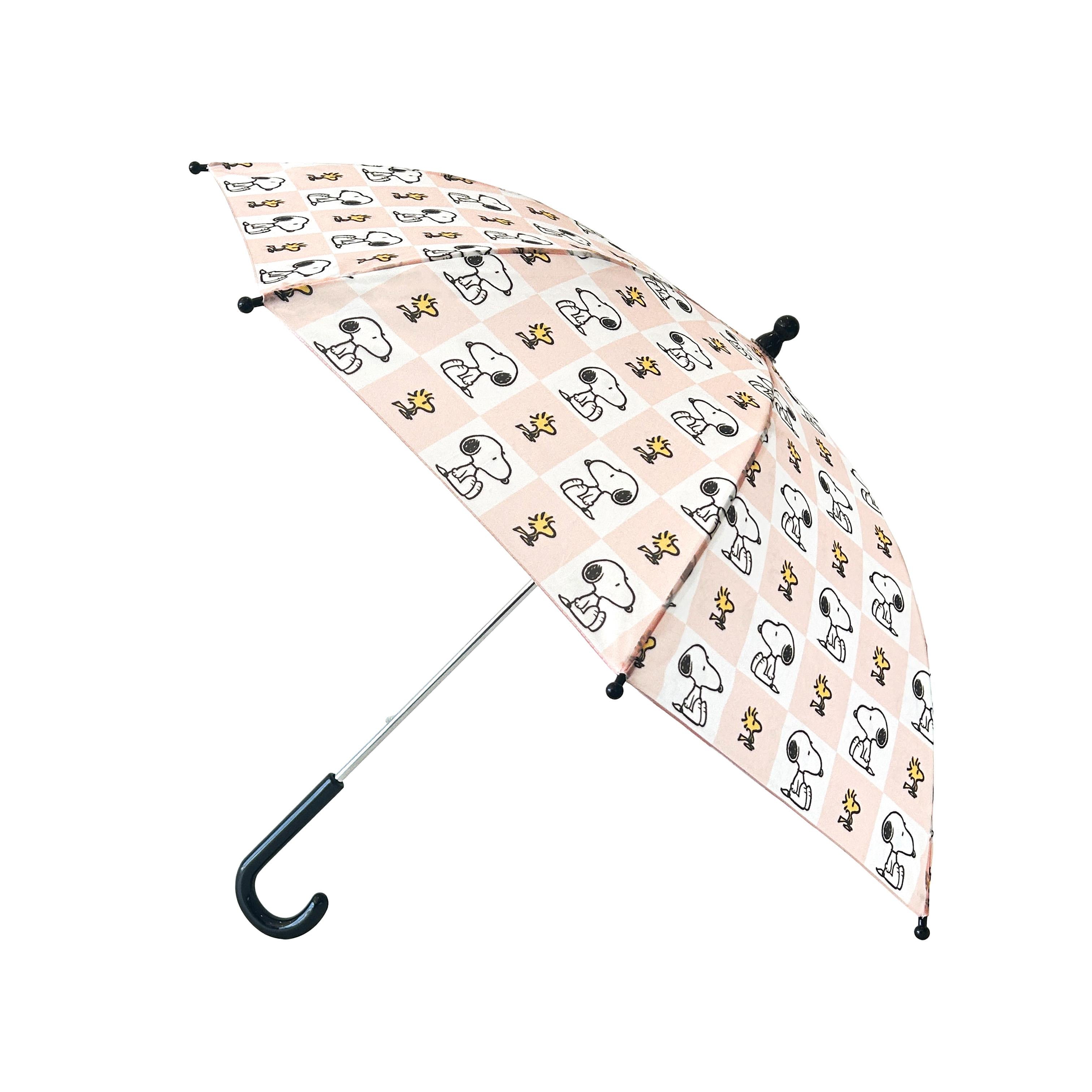 Peanuts Umbrella Pink Checkerboard