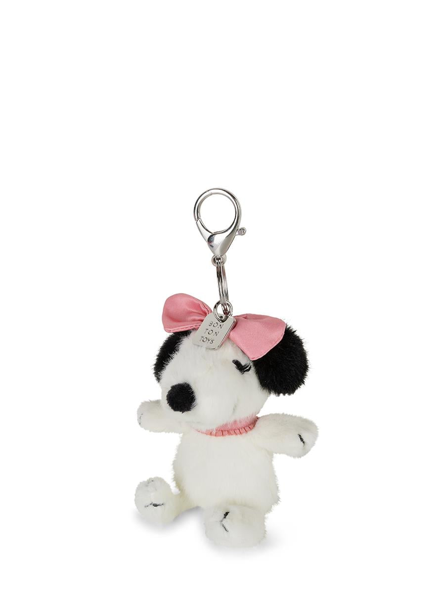 Lucky Belle Fuzzy Keychain Cream 10cm