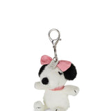 Lucky Belle Fuzzy Keychain Cream 10cm