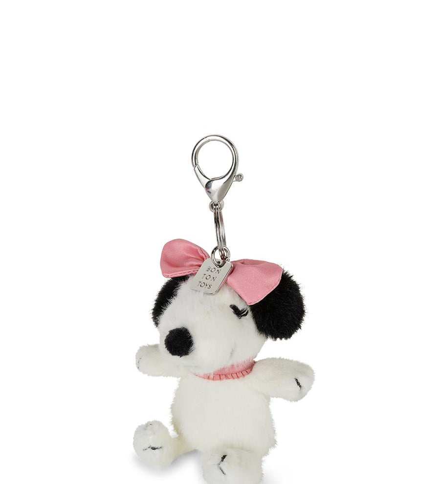 Lucky Belle Fuzzy Keychain Cream 10cm