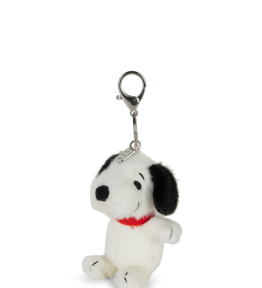SNOOPY - LUCKY SNOOPY FUZZY KEYCHAIN | CREAM (10CM)
