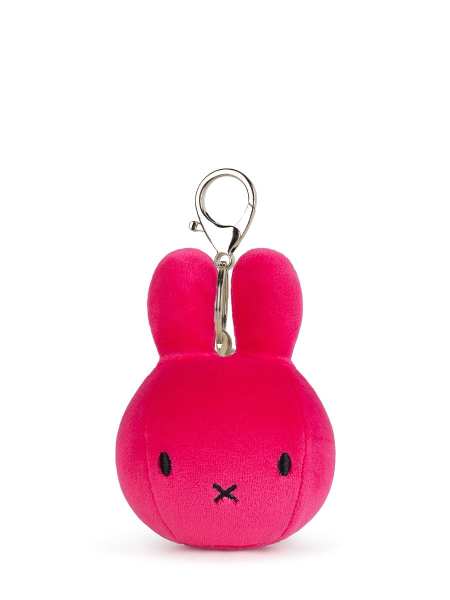 Miffy Squish Ball Keychain Fuchsia