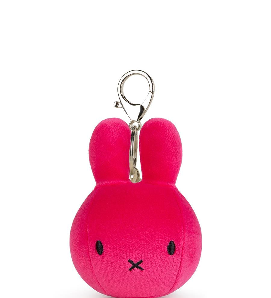 Miffy Squish Ball Keychain Fuchsia