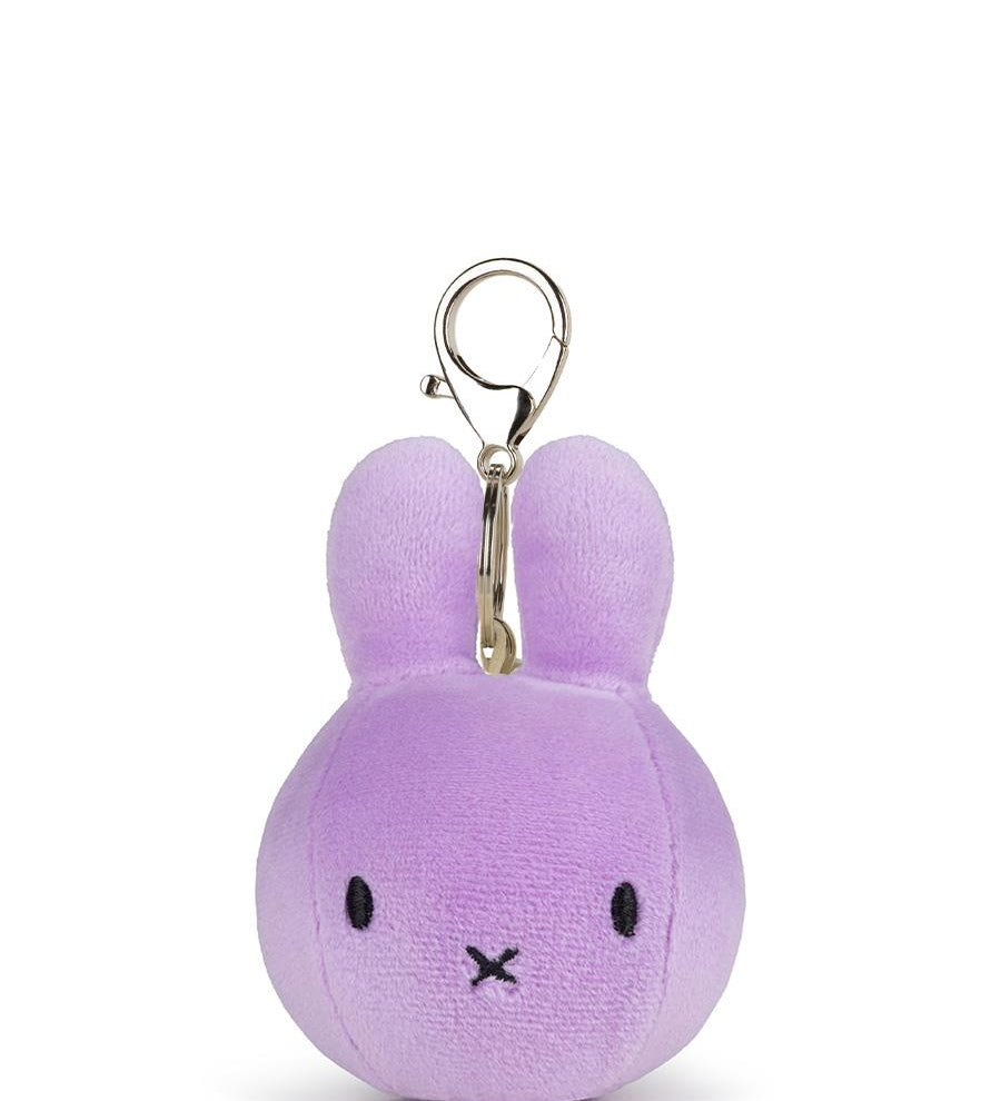 Miffy Squish Ball Keychain Lilac