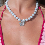 MTL - CLEO BEADED NECKLACE | SILVER