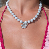 MTL - CLEO BEADED NECKLACE | SILVER