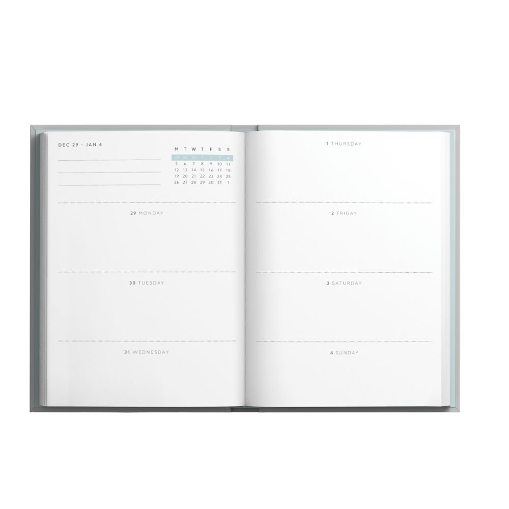 V&A - 2027 A5 HARD COVER DIARY | WATER LILLIES