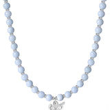 MTL - CLEO BEADED NECKLACE | SILVER
