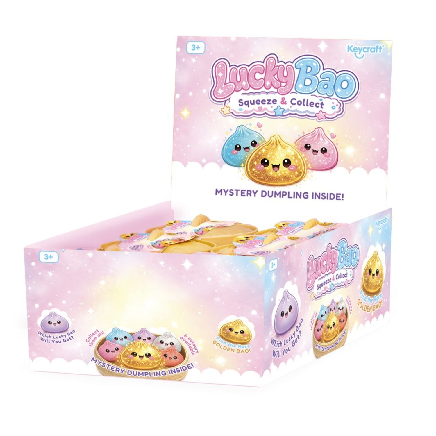 Keycraft Lucky Bao mystery dumpling display box of 12
