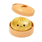 Rare glitter Golden Bao in steamer