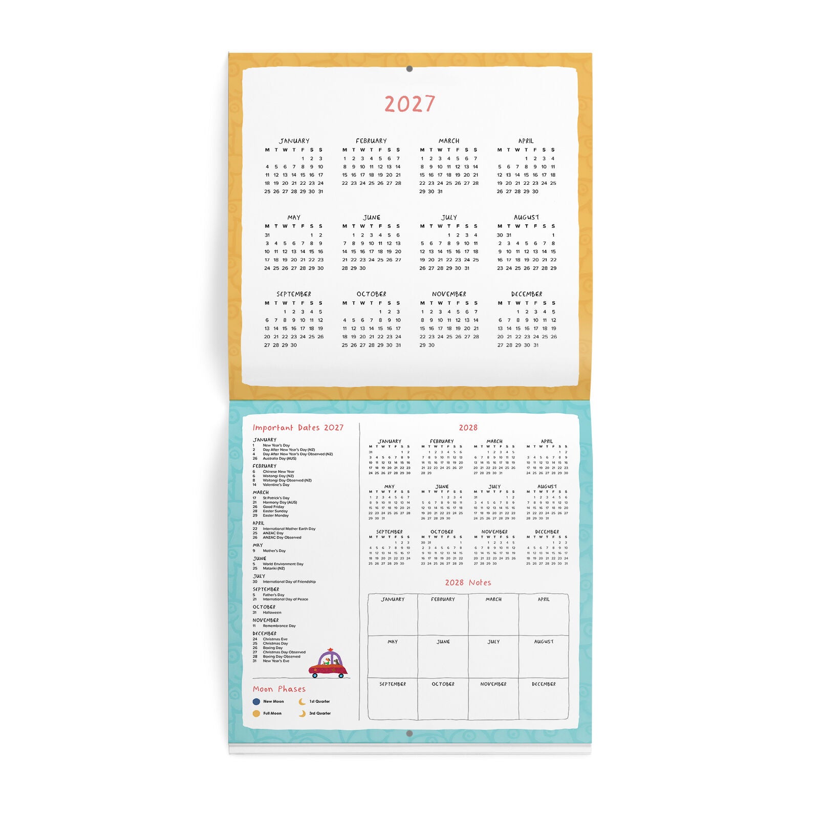 LEUNIG - 2027 WALL CALENDAR | SQUARE