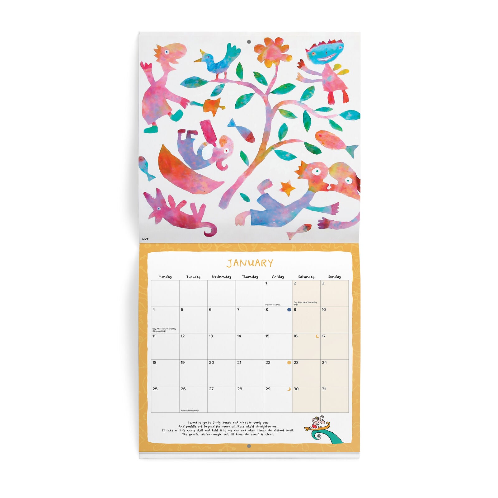 LEUNIG - 2027 WALL CALENDAR | SQUARE