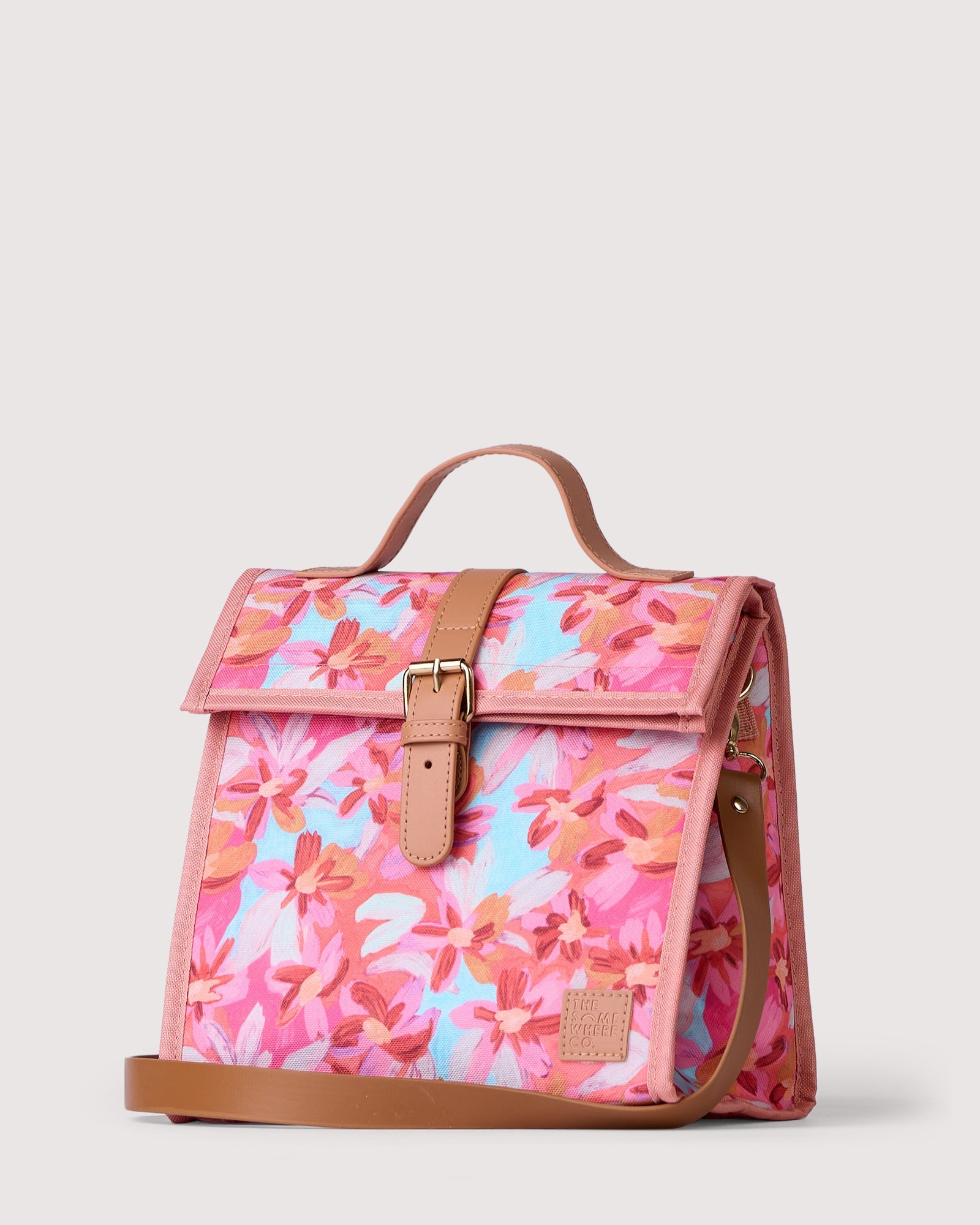 The Somewhere Co Lunch Satchel Flor Del Sol