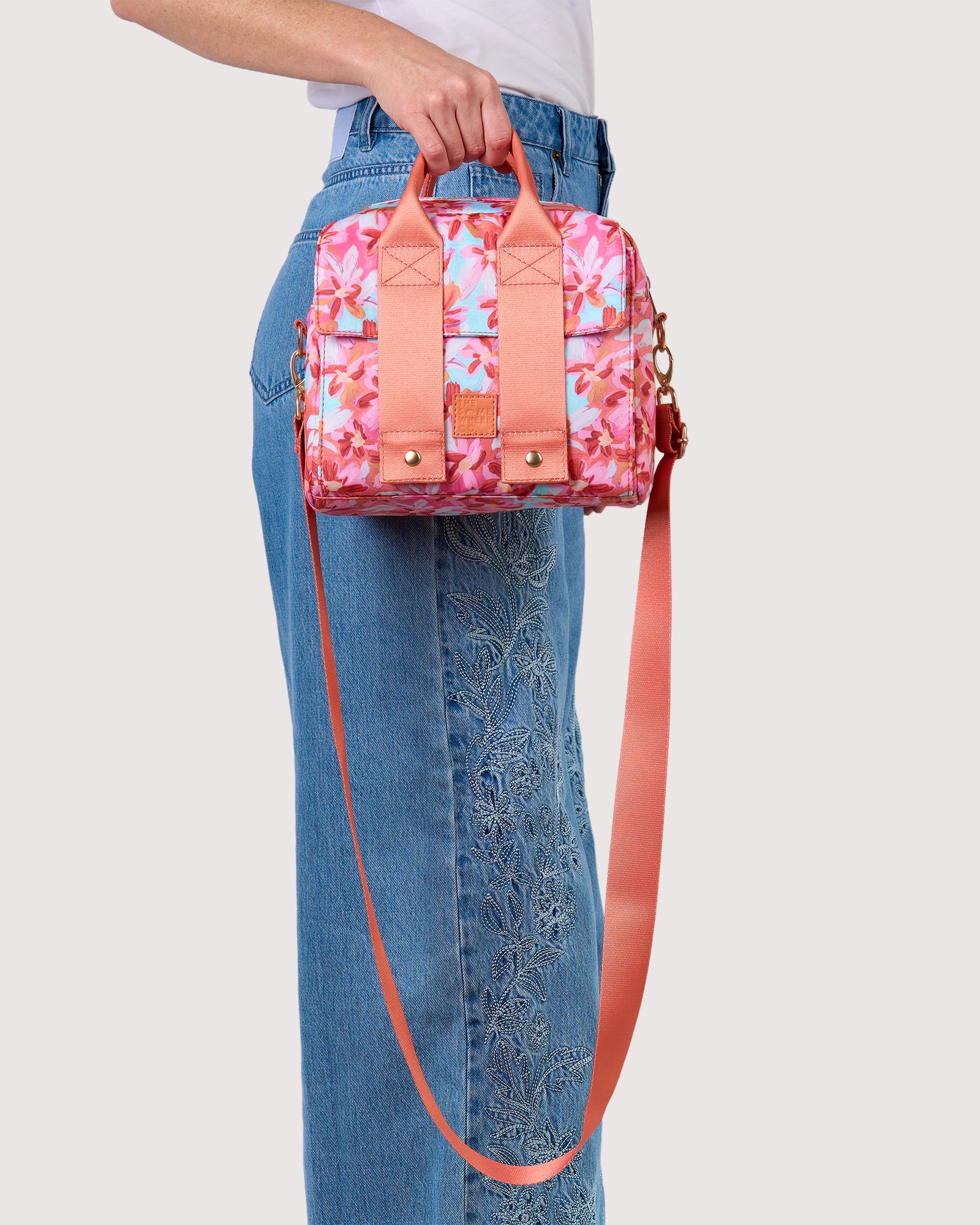 The Somewhere Co The Tote Lunch Bag Flor Del Sol
