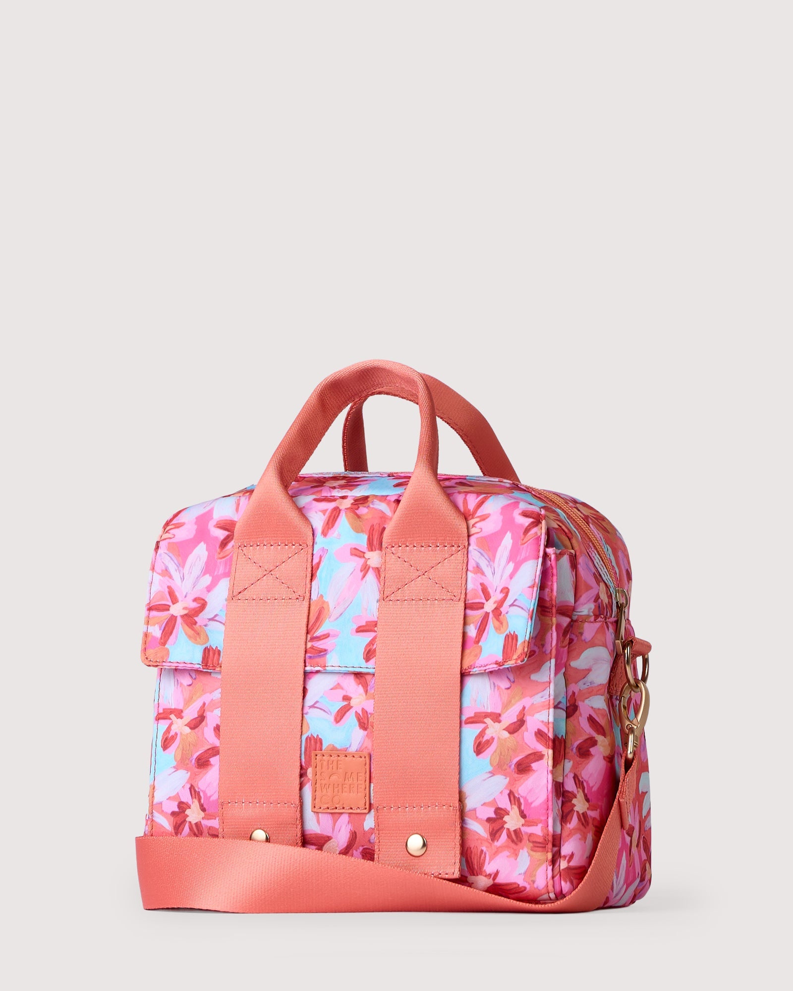 The Somewhere Co The Tote Lunch Bag Flor Del Sol