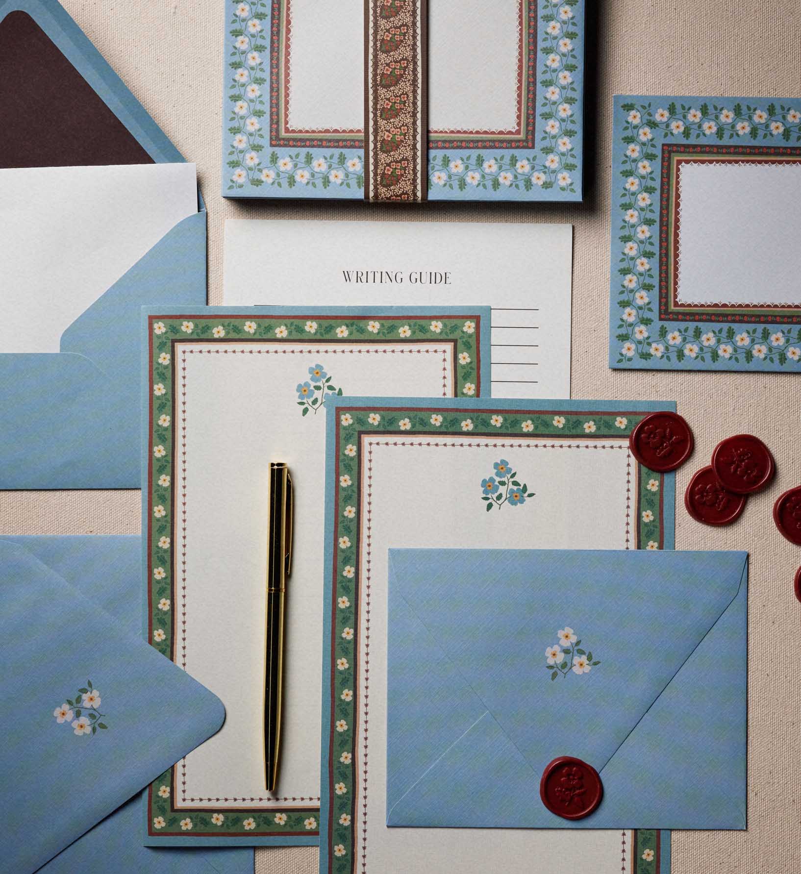 RIFLE PAPER CO - LETTER WRITING SET | PAISLEY