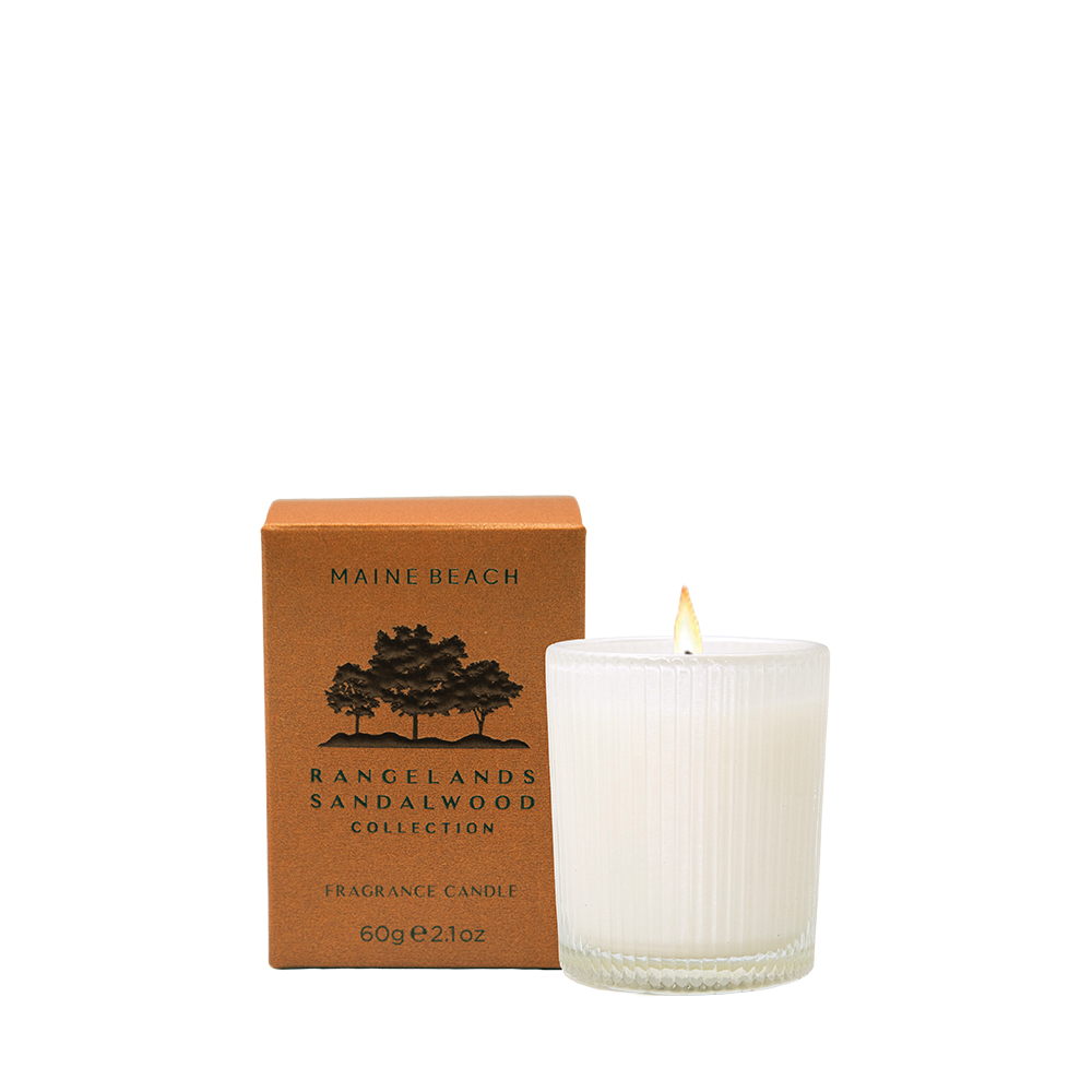 Maine Beach Rangelands Sandalwood Fragrance Candle 60g