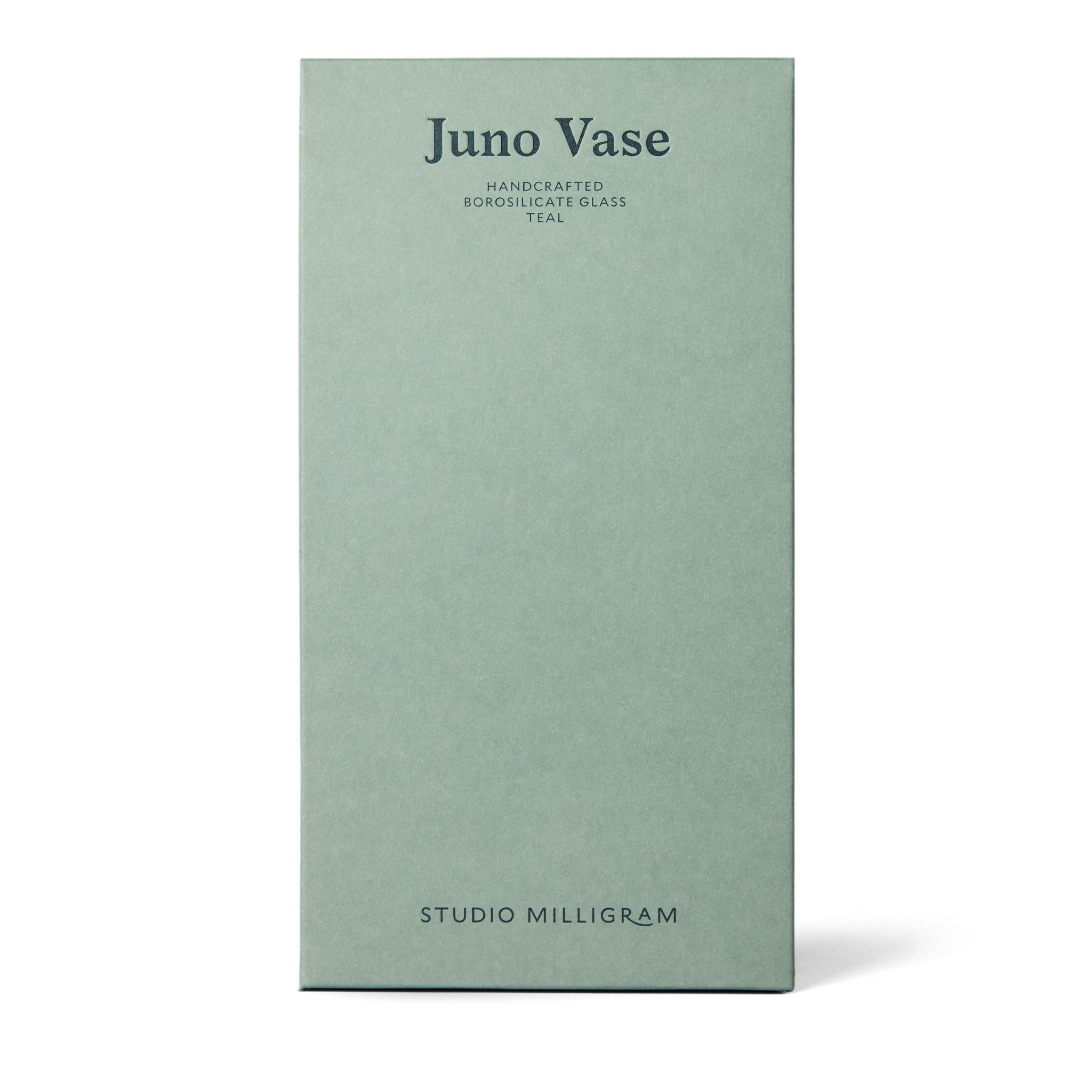 STUDIO MILLIGRAM - JUNO VASE | TEAL