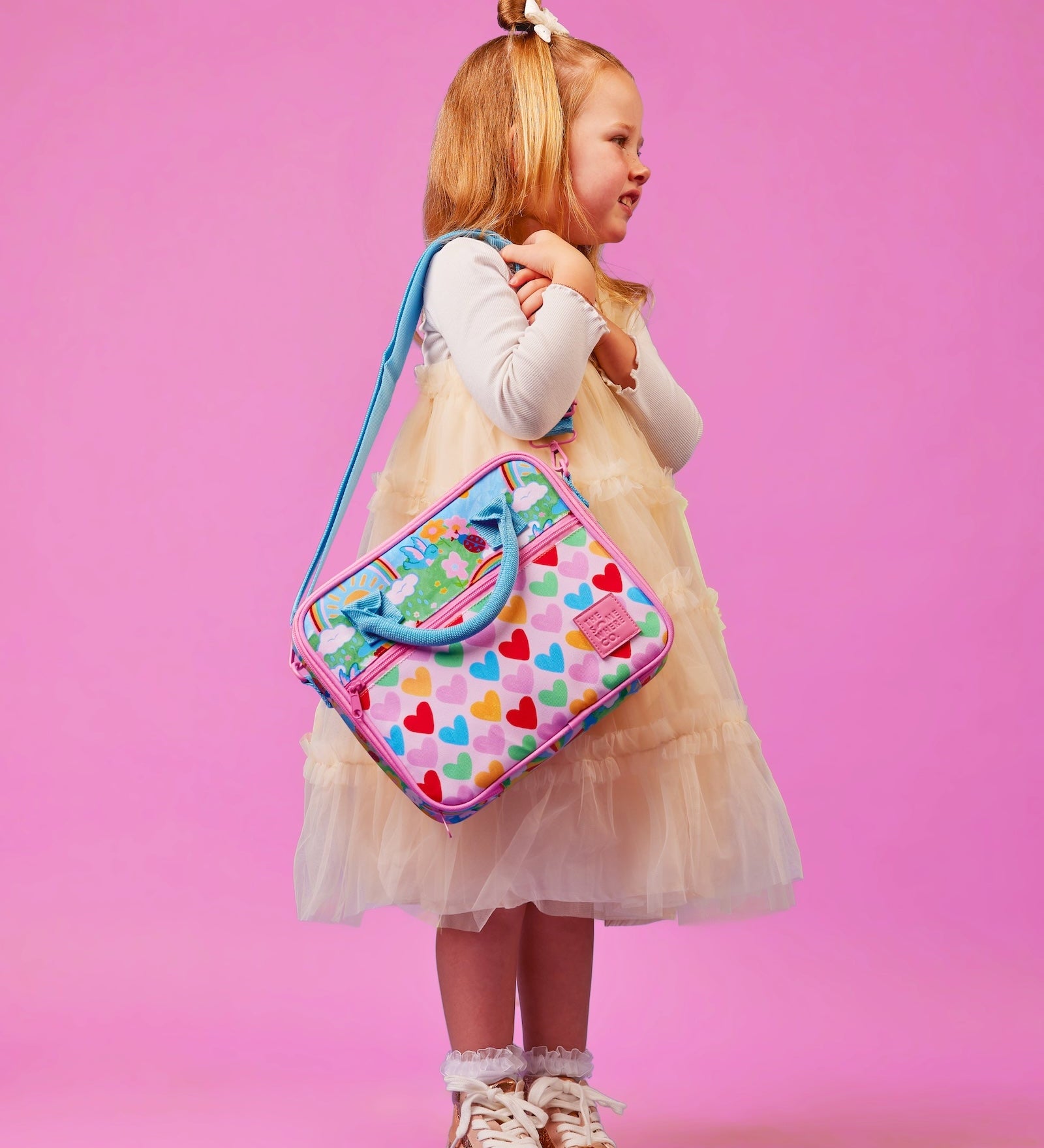 THE SOMEWHERE CO - MINI LUNCH CASE | RAINBOW GARDEN