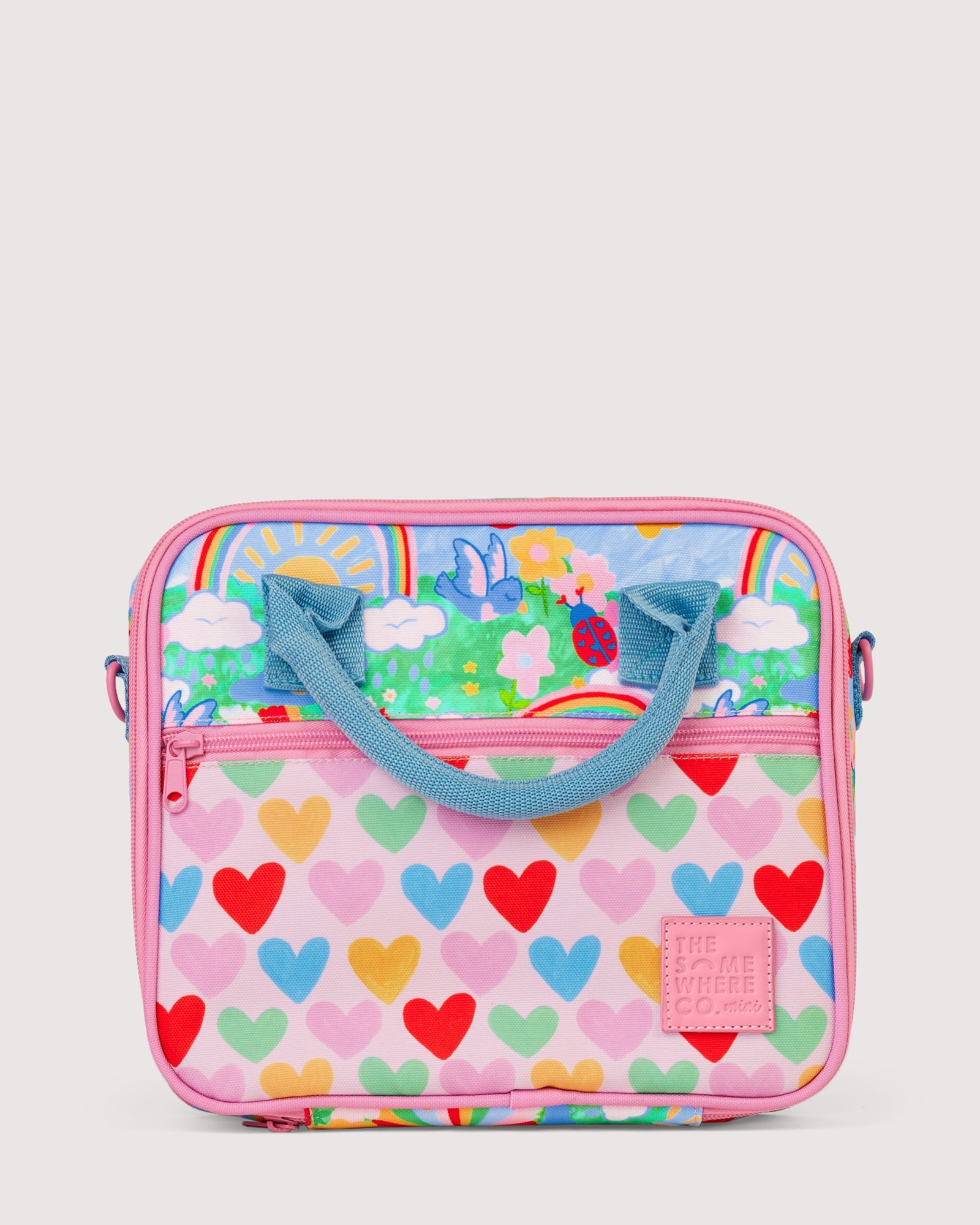 The Somewhere Co Mini Lunch Case Rainbow Garden
