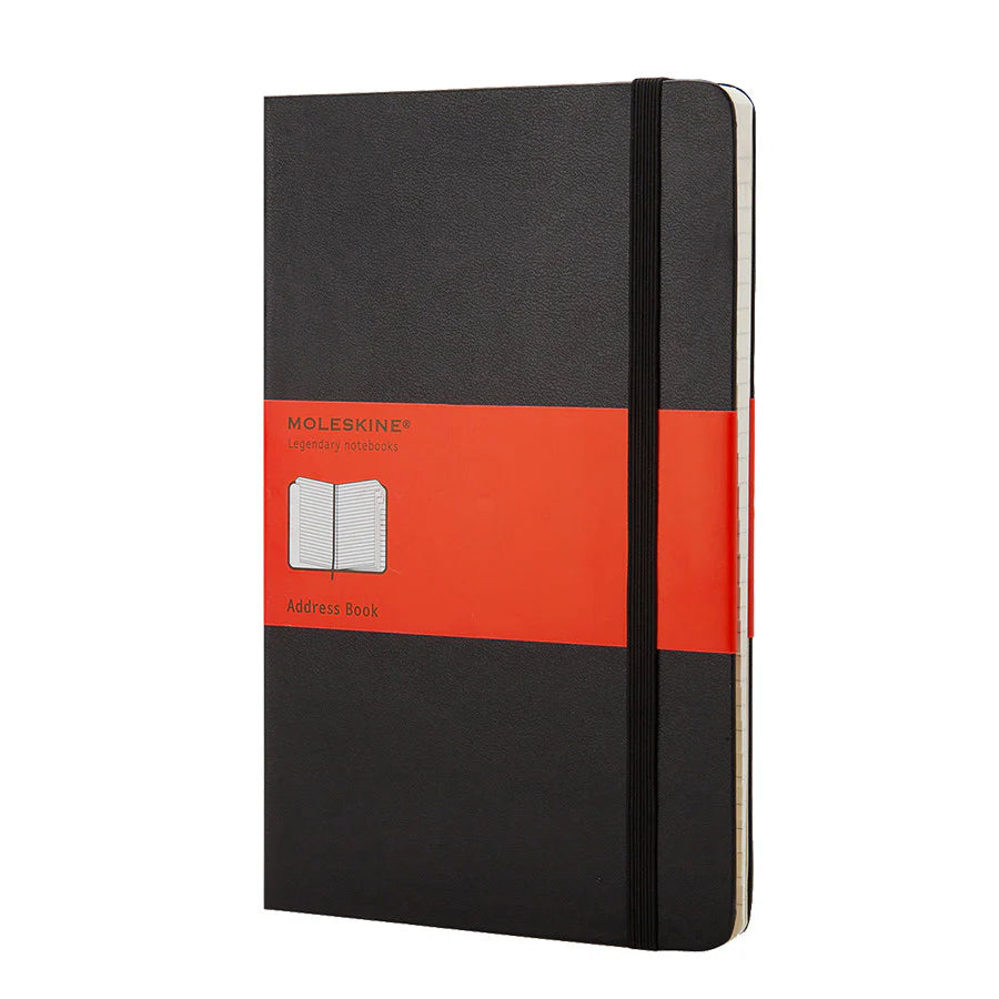 Moleskine Classic Hard Cover Address Book Large Black