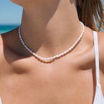 MTL - PEARL LAGUNA CHOKER | 18K GOLD