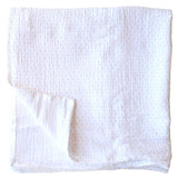 Alimrose pink spot muslin swaddle folded