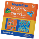 CROCODILE CREEK - MAGNETIC GAME | TIC TAC TOE & CHECKERS | DINO