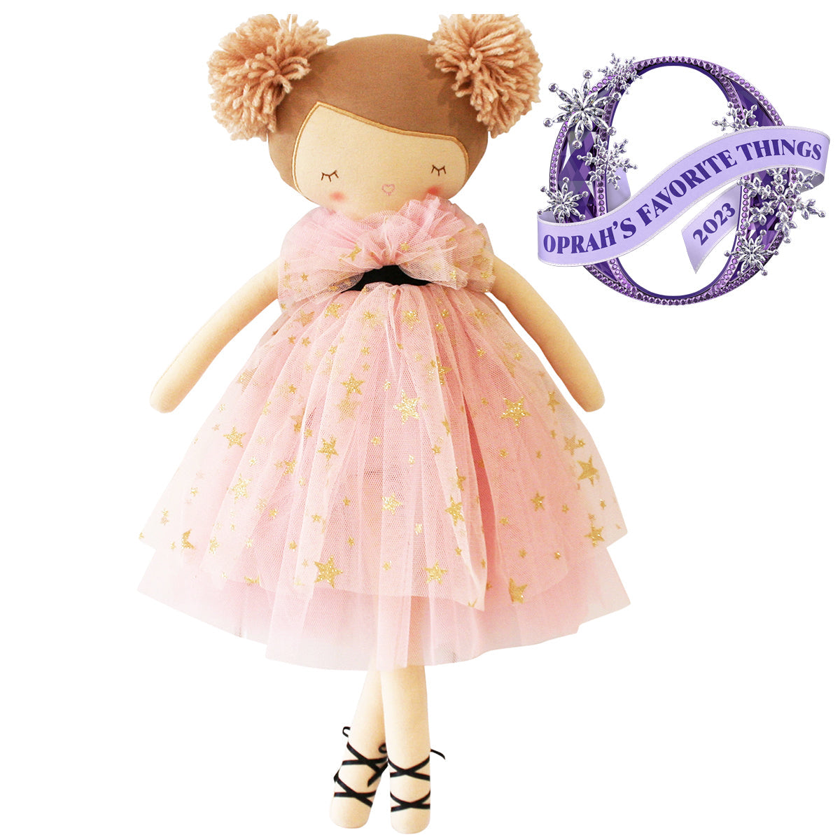 Alimrose Halle ballerina doll 48cm fair with strawberry blonde hair