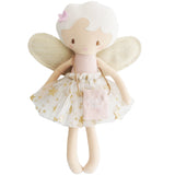 Alimrose Tilly the Tooth Fairy doll in ivory and gold