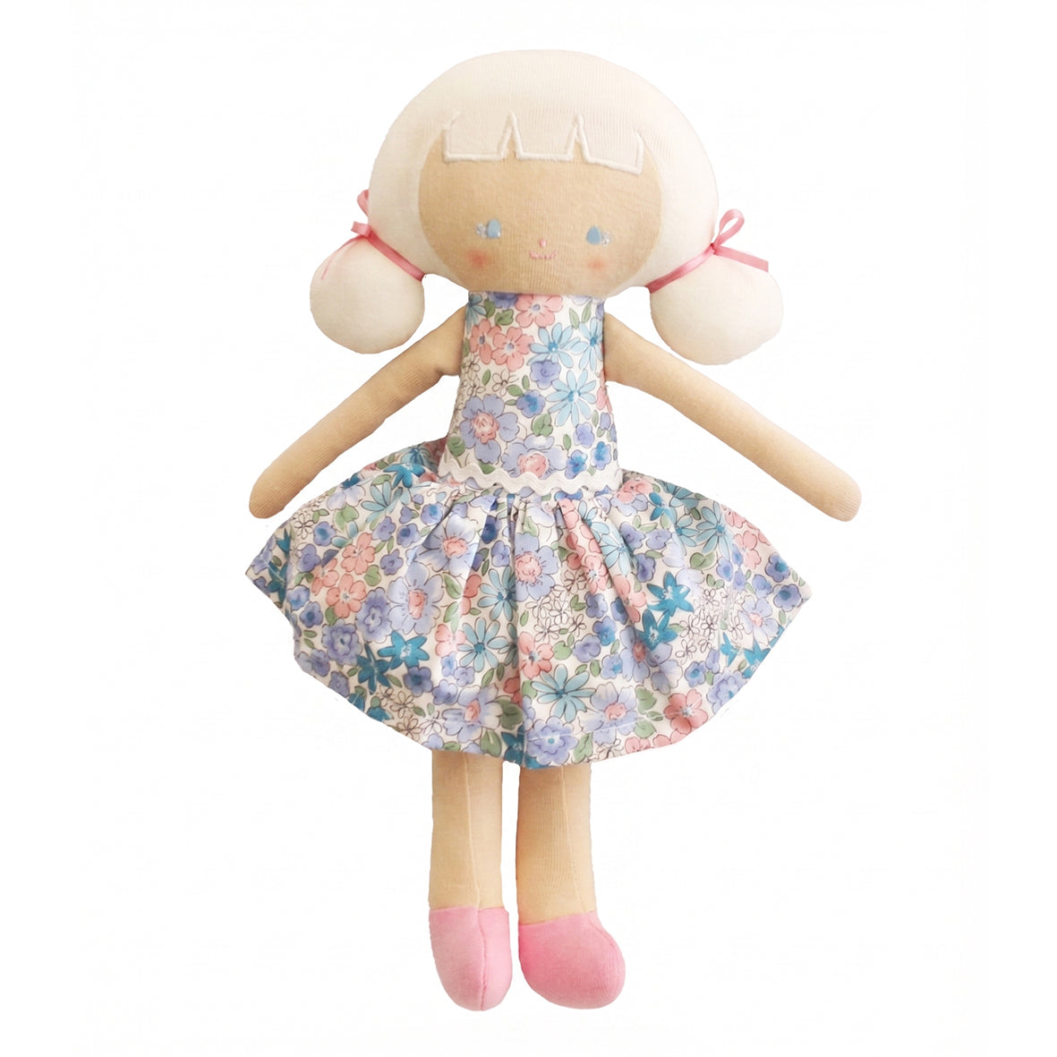 Alimrose Audrey doll 26cm in Liberty Blue dress