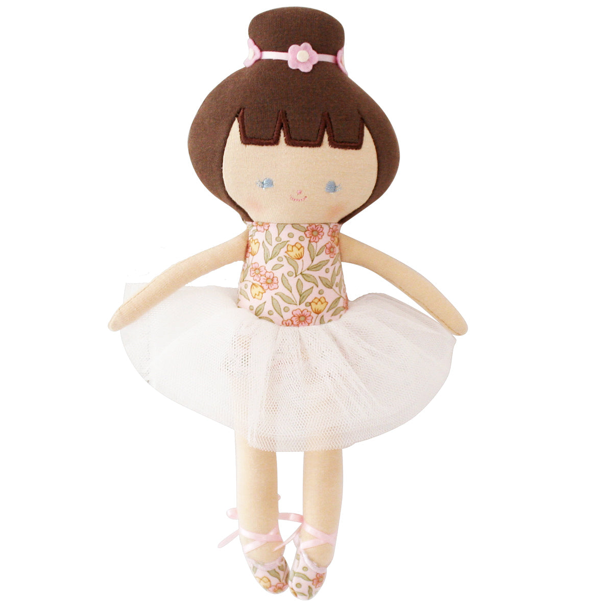 Alimrose Baby Ballerina doll 25cm in Blossom Lily Pink