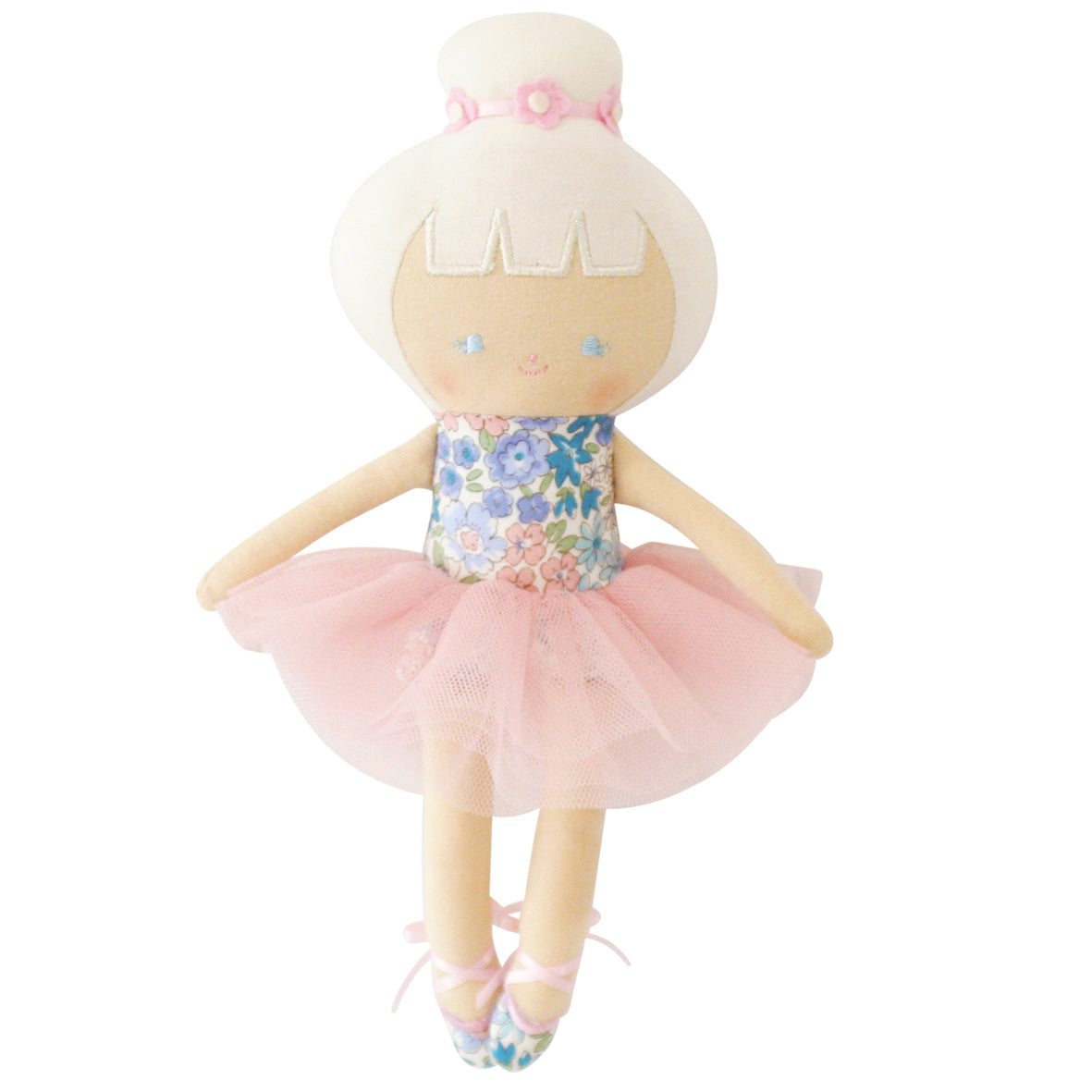 Alimrose Baby Ballerina doll 25cm in Liberty Blue