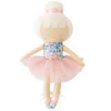 Alimrose Baby Ballerina doll 25cm in Liberty Blue