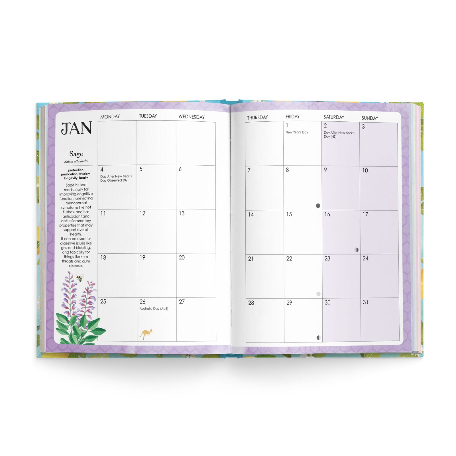 AFFIRMATIONS - 2027 DIARY | NATURE