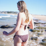 AZURE BELLE - COCO BLUSH TEEN TIE BIKINI BRIEF