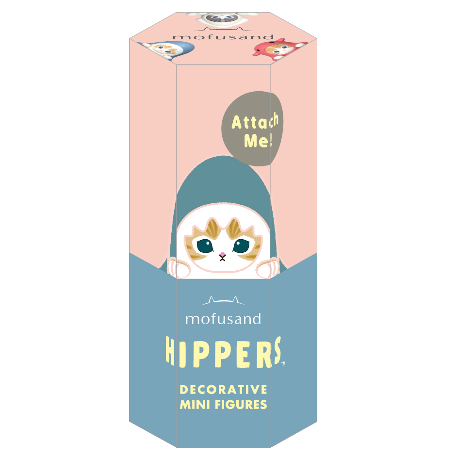HIPPERS mofusand blind box packaging
