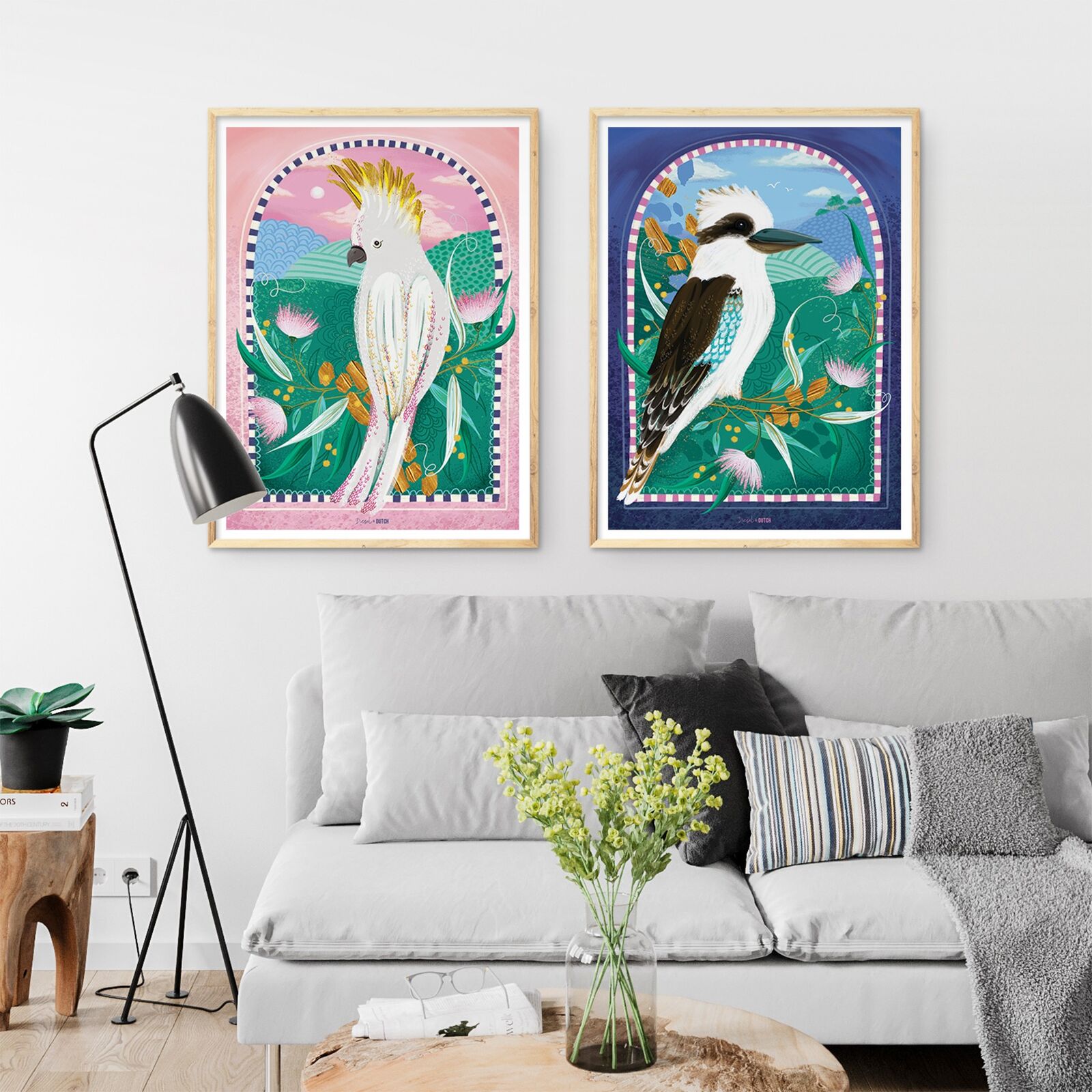 DIESEL & DUTCH - KOOKABURRA'S DAWN MELODY 1000PC WALL PUZZLE