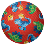 CROCODILE CREEK - 5 INCH PLAYGROUND BALL | DINO FRIENDS (RED)
