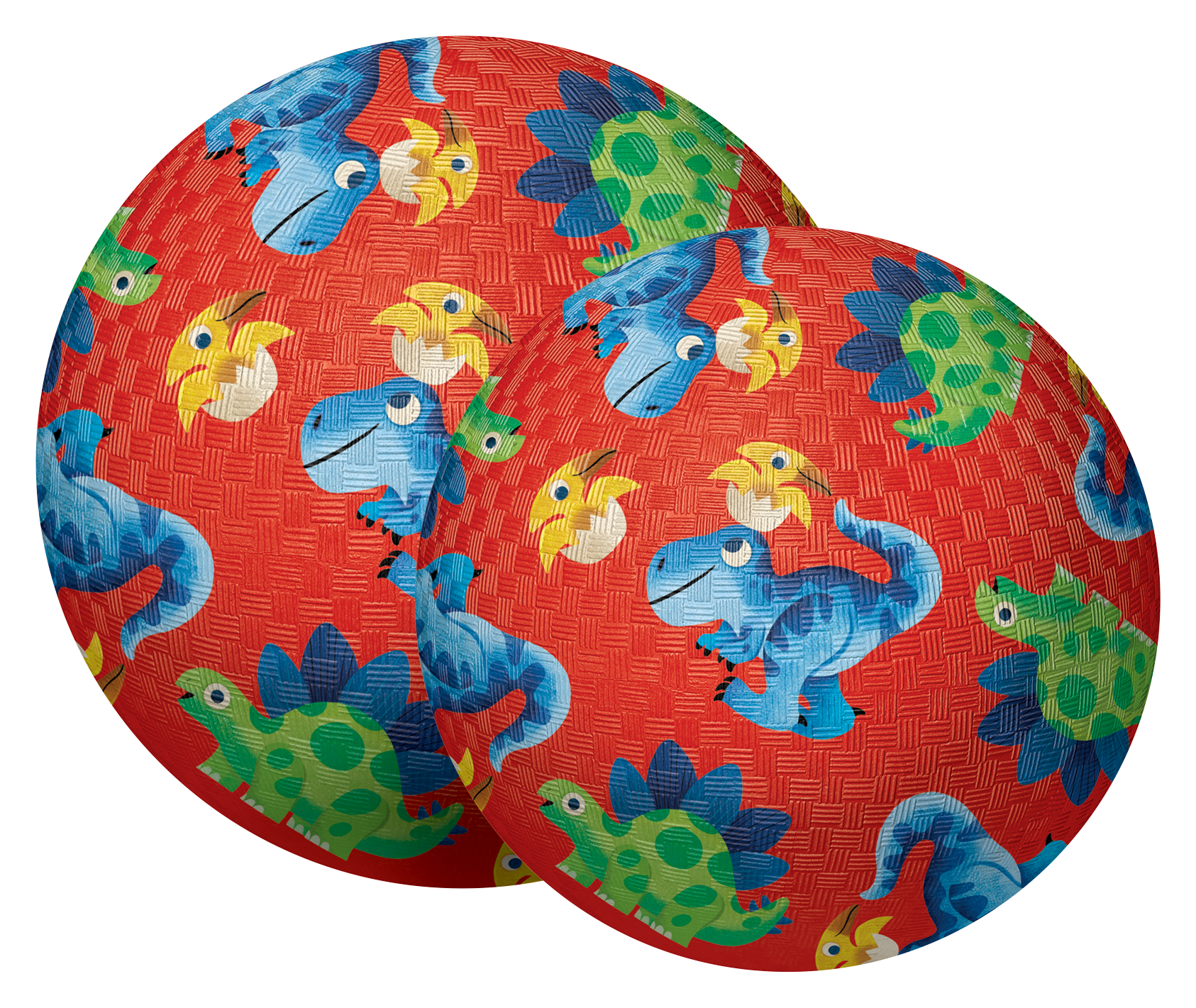 CROCODILE CREEK - 5 INCH PLAYGROUND BALL | DINO FRIENDS (RED)