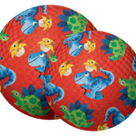 CROCODILE CREEK - 5 INCH PLAYGROUND BALL | DINO FRIENDS (RED)