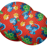 CROCODILE CREEK - 5 INCH PLAYGROUND BALL | DINO FRIENDS (RED)