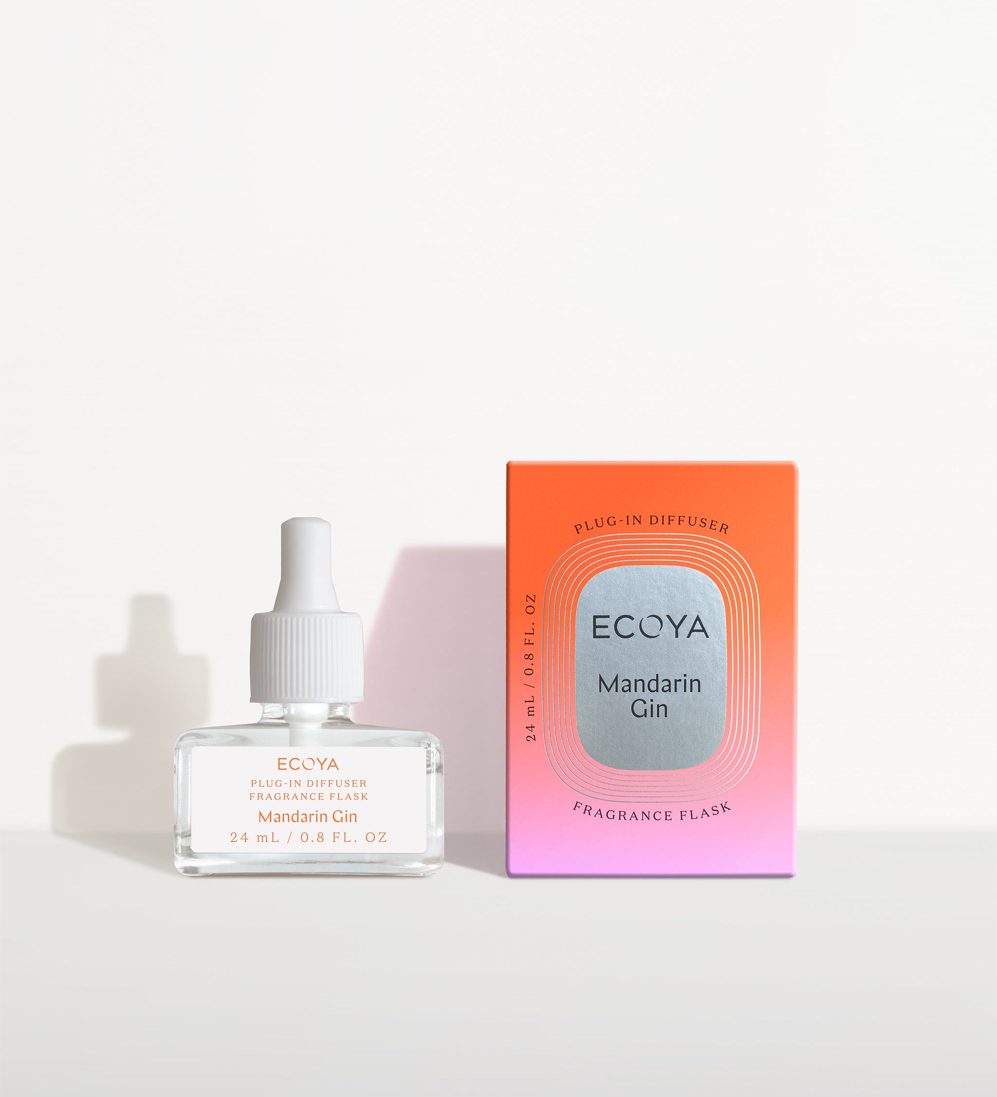 ECOYA Mandarin Gin Plug-In Diffuser Fragrance Flask