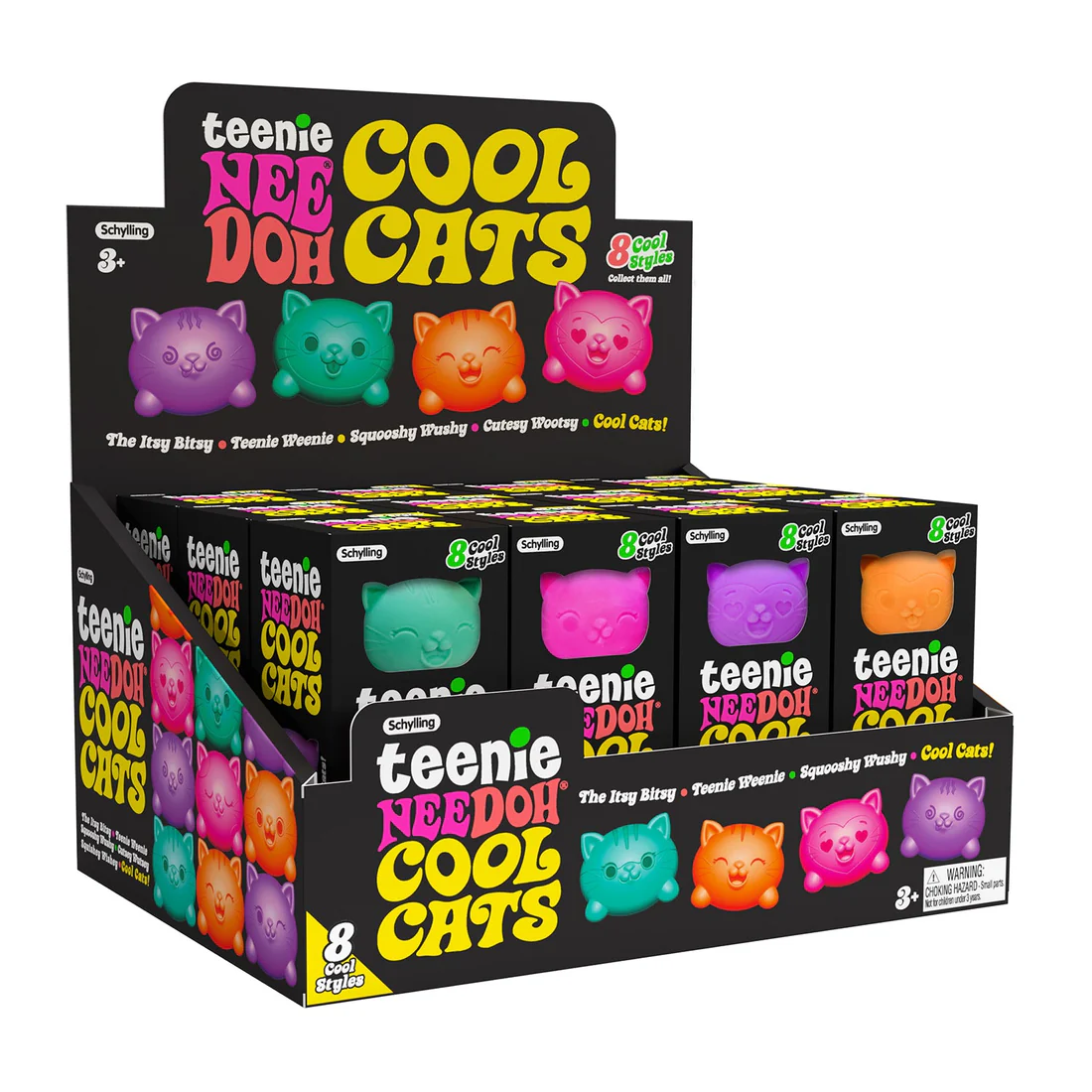 SCHYLLING - COOL CATS TEENIE NEE DOH (PRE-ORDER | MID-LATE MAY DELIVERY*)