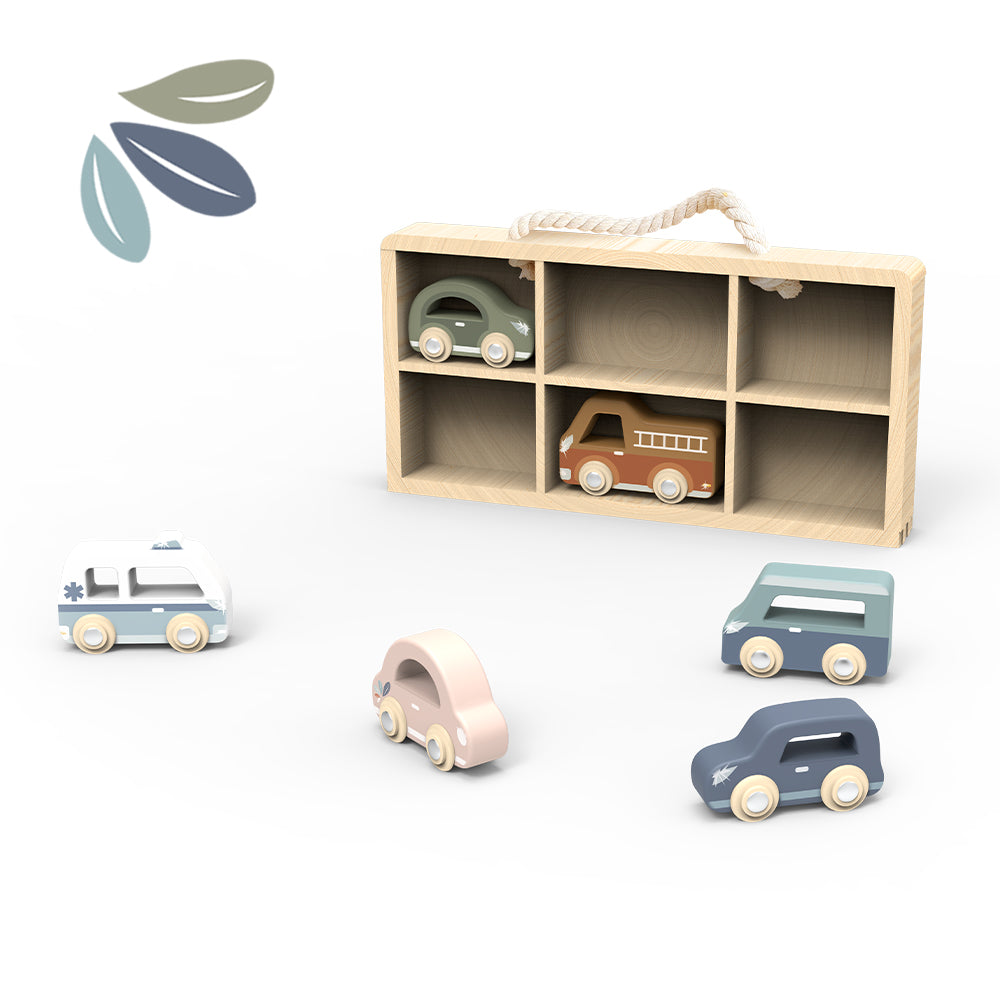 SPEEDY MONKEY - CAR DISPLAY CASE | 6 VEHICLES