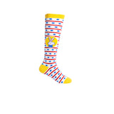 SPENCER FLYNN - RUBY'S PARIS SPOTS AND STRIPES KNEE HIGH SOCKS | KIDS 4-7 YEARS